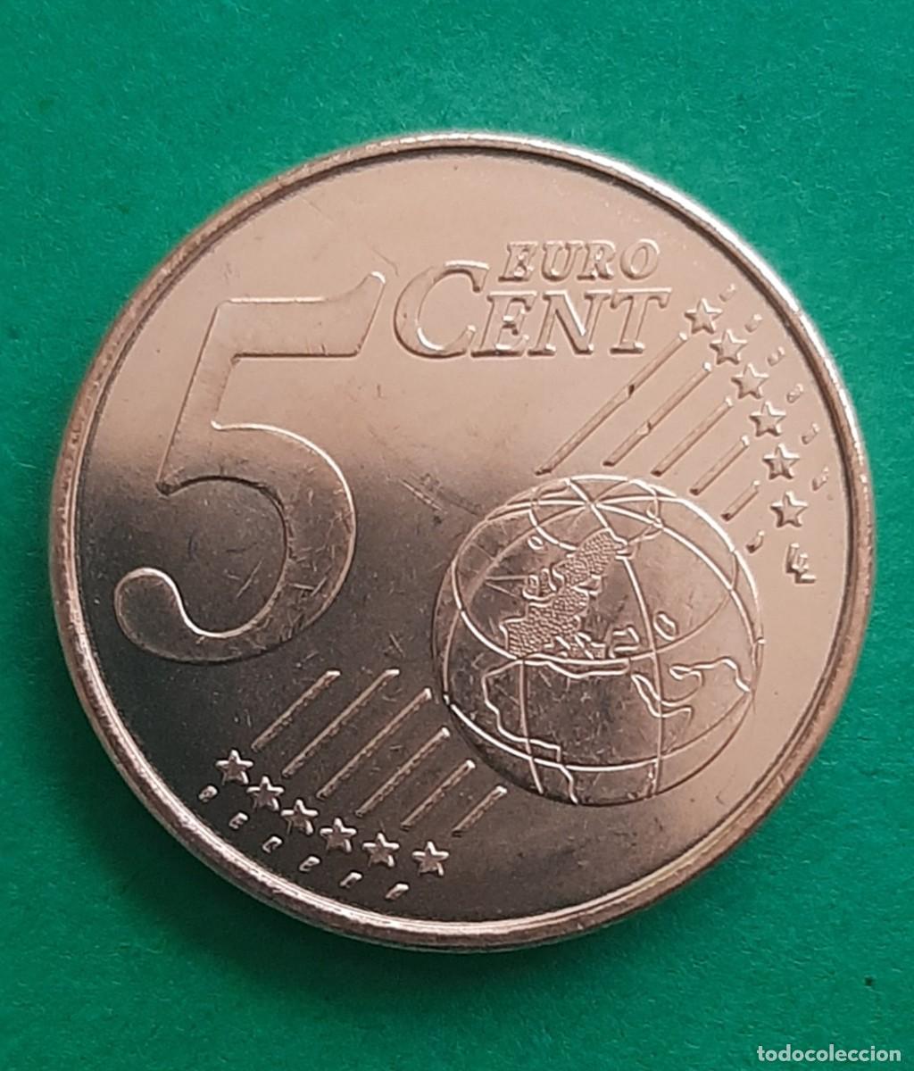 Monedas con errores: (ESPA&Ntilde;A)(2023)(ERROR) 5 C&Eacute;NTIMOS DE EURO CON EXCESOS DE METAL - Foto 9