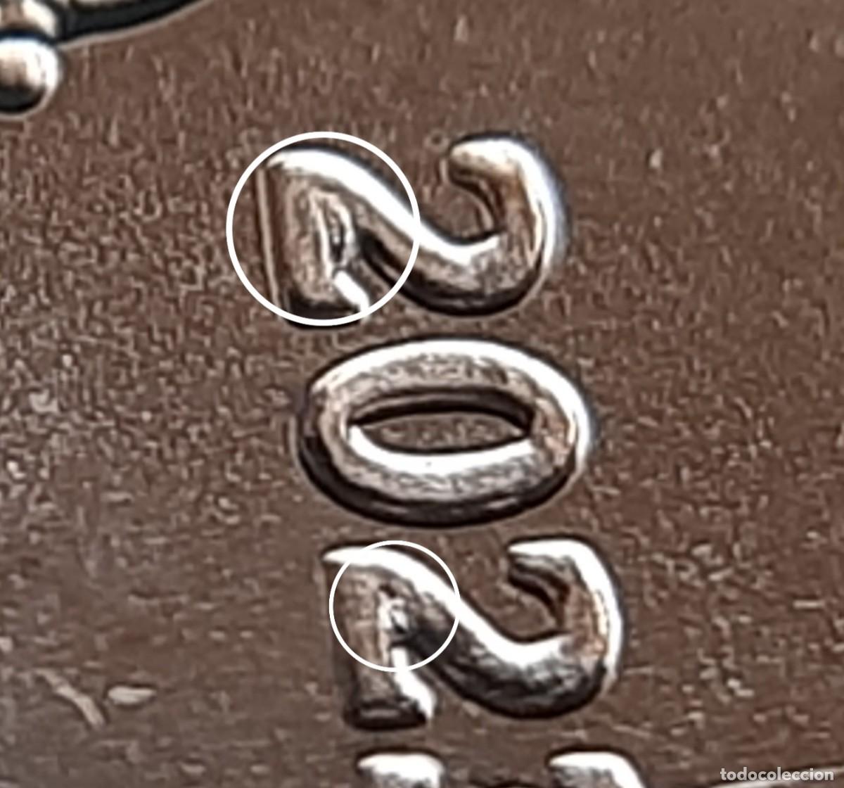 Monedas con errores: (ESPA&Ntilde;A)(2023)(ERROR) 5 C&Eacute;NTIMOS DE EURO CON EXCESOS DE METAL - Foto 13