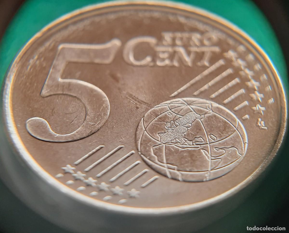 Monedas con errores: (ESPA&Ntilde;A)(2023)(ERROR) 5 C&Eacute;NTIMOS DE EURO CON EXCESOS DE METAL - Foto 16