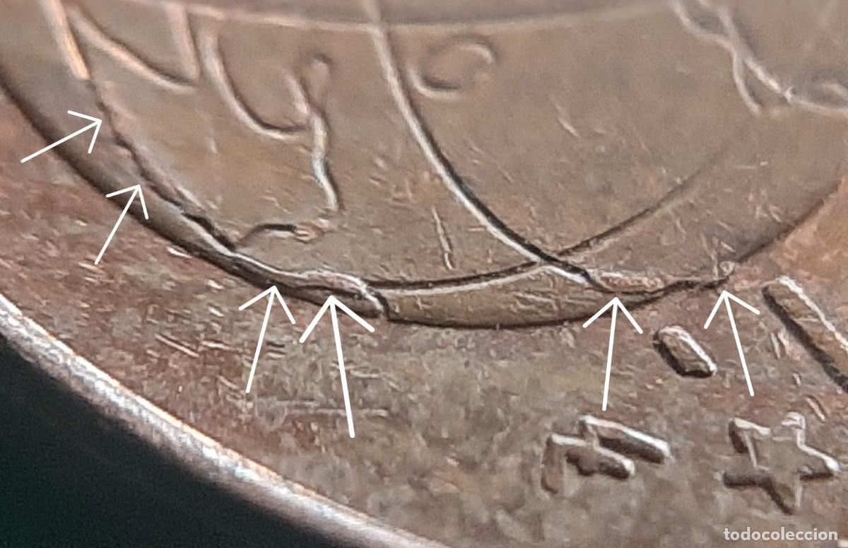 Monedas con errores: (ESPA&Ntilde;A)(2020)(ERROR) 5 C&Eacute;NTIMOS DE EURO CON EXCESOS DE METAL - Foto 1