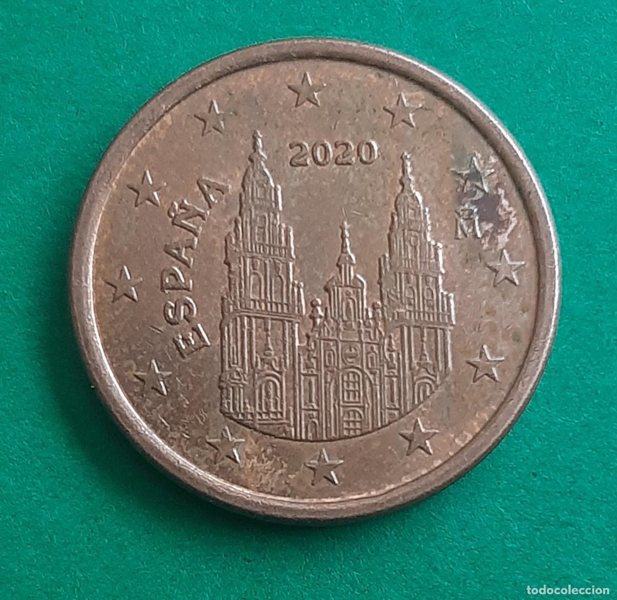 Monedas con errores: (ESPA&Ntilde;A)(2020)(ERROR) 5 C&Eacute;NTIMOS DE EURO CON EXCESOS DE METAL - Foto 11