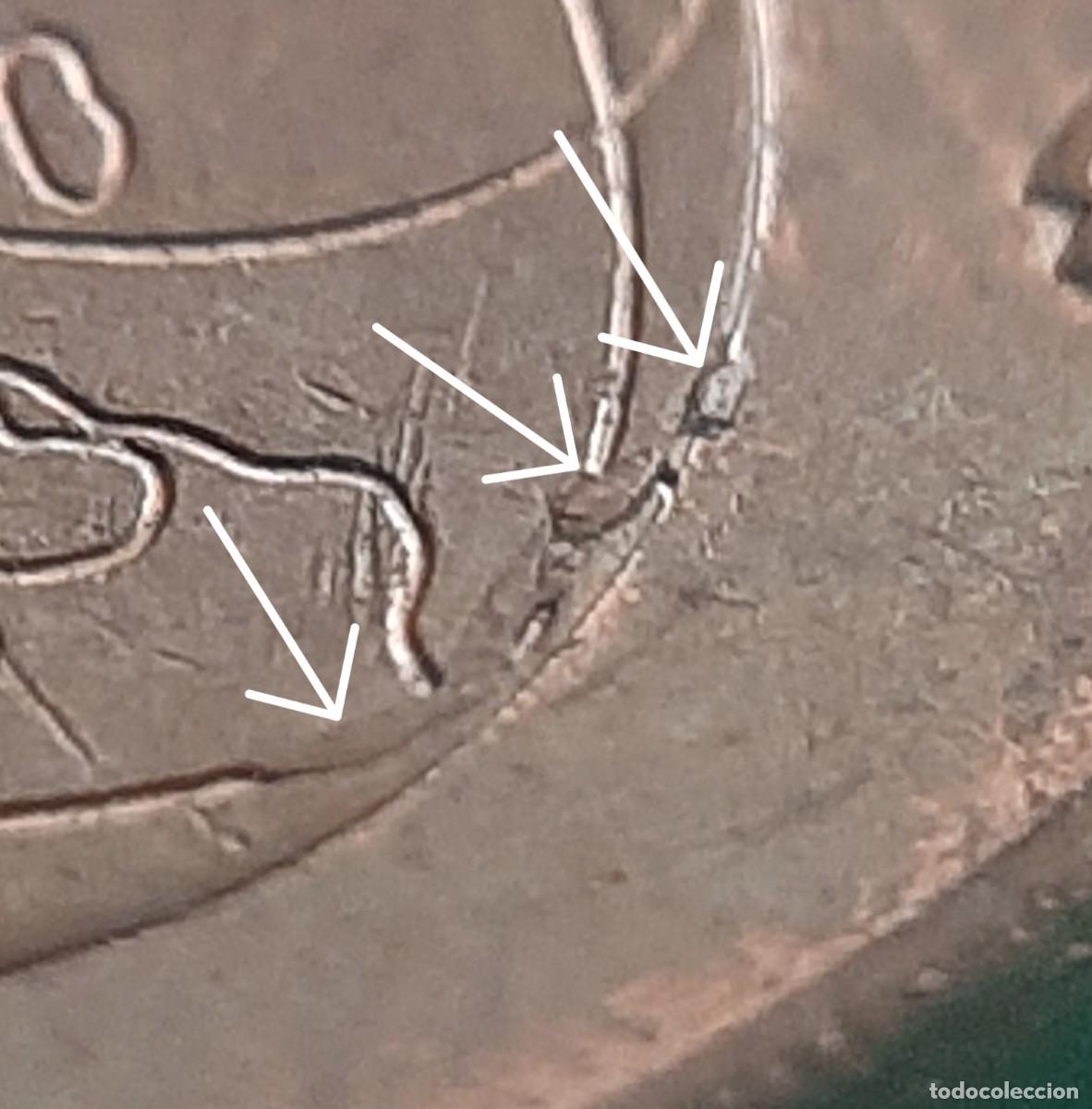 Monedas con errores: (ESPA&Ntilde;A)(2020)(ERROR) 5 C&Eacute;NTIMOS DE EURO CON EXCESOS DE METAL - Foto 1
