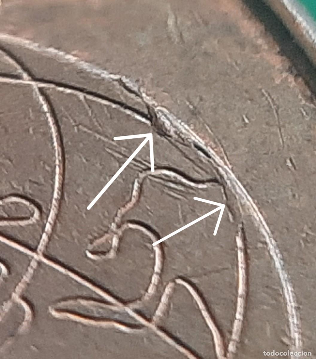 Monedas con errores: (ESPA&Ntilde;A)(2020)(ERROR) 5 C&Eacute;NTIMOS DE EURO CON EXCESOS DE METAL - Foto 5
