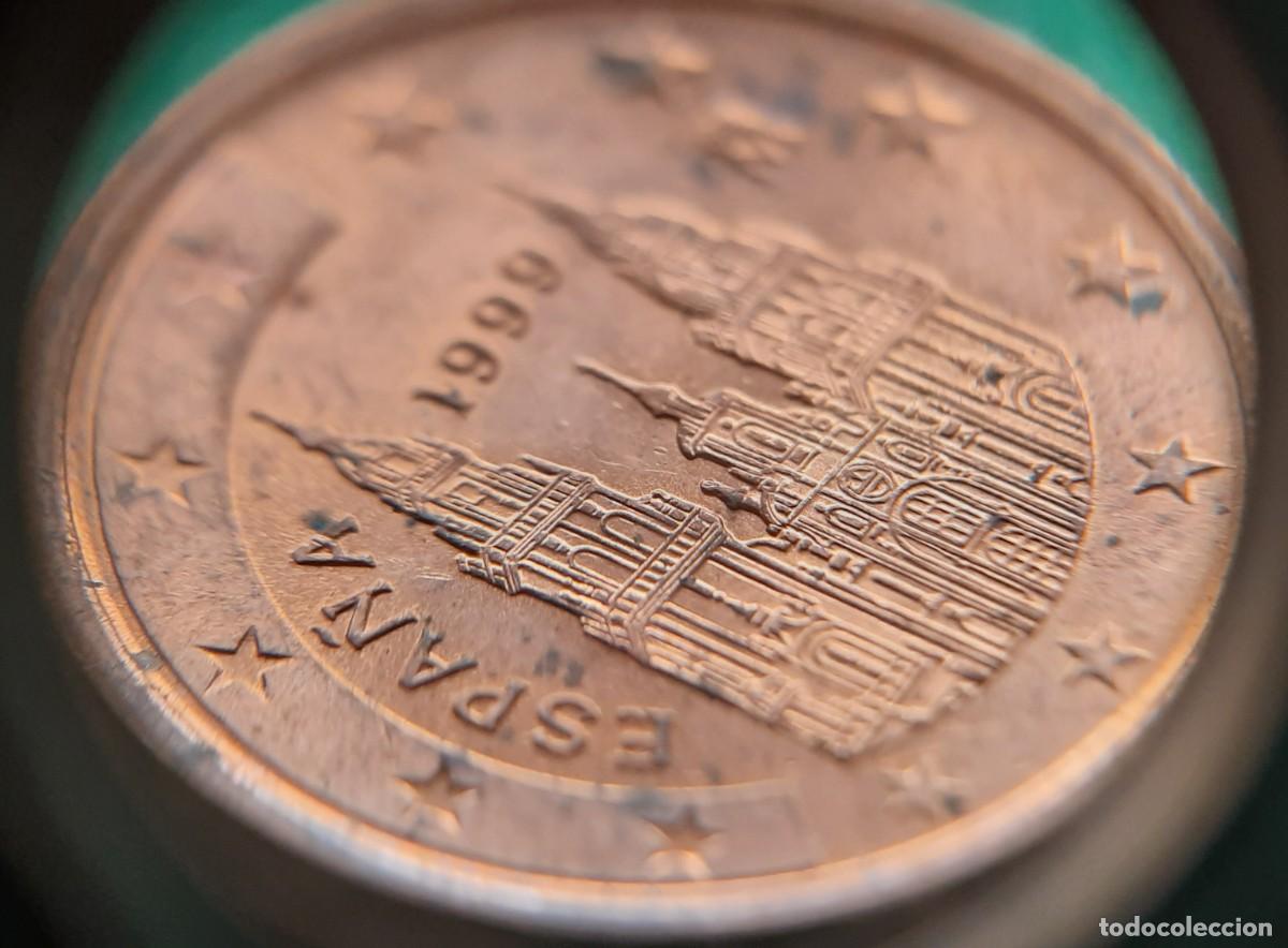 Monedas con errores: (ESPA&Ntilde;A)(1999)(ERROR) 5 C&Eacute;NTIMOS DE EURO CON EXCESOS DE METAL - Foto 21
