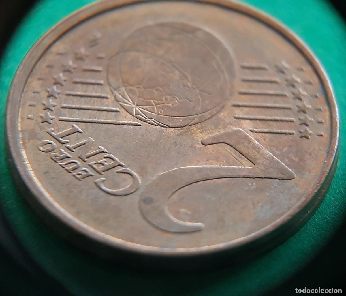 Monedas con errores: (ESPA&Ntilde;A)(2020)(ERROR) 2 C&Eacute;NTIMOS DE EURO CON EXCESO DE METAL - Foto 11