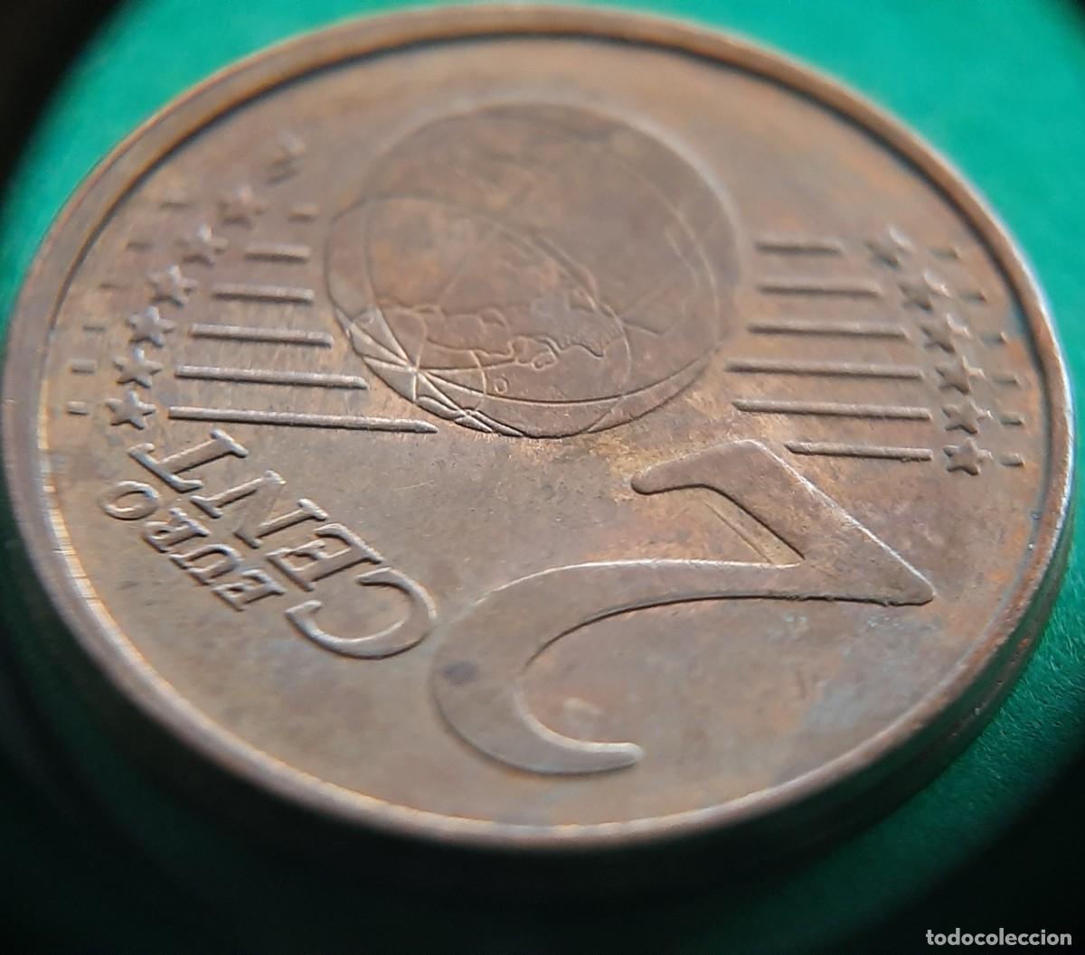 Monedas con errores: (ESPA&Ntilde;A)(2020)(ERROR) 2 C&Eacute;NTIMOS DE EURO CON EXCESO DE METAL - Foto 12