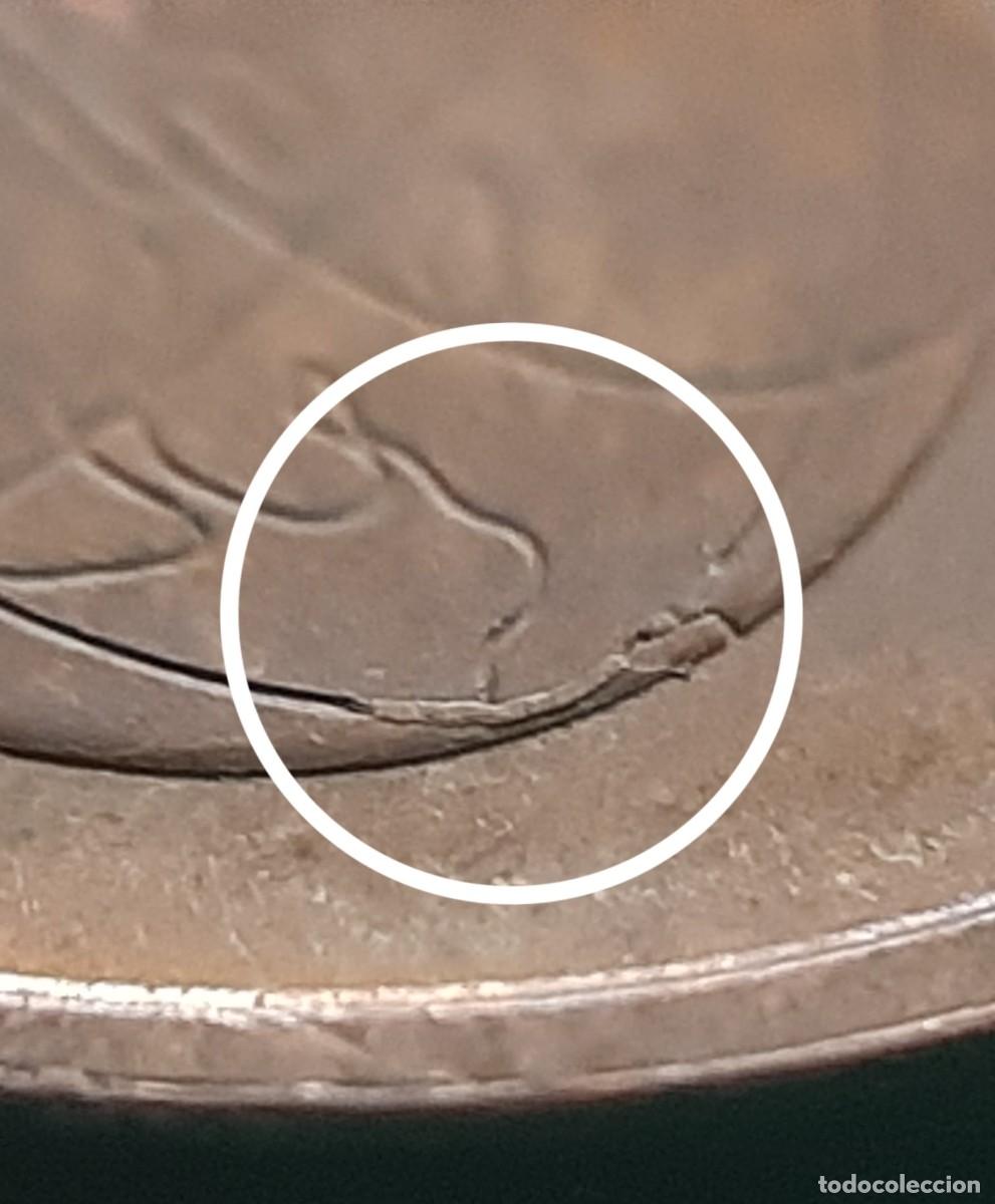 Monedas con errores: (ESPA&Ntilde;A)(2020)(ERROR) 2 C&Eacute;NTIMOS DE EURO CON EXCESO DE METAL - Foto 15