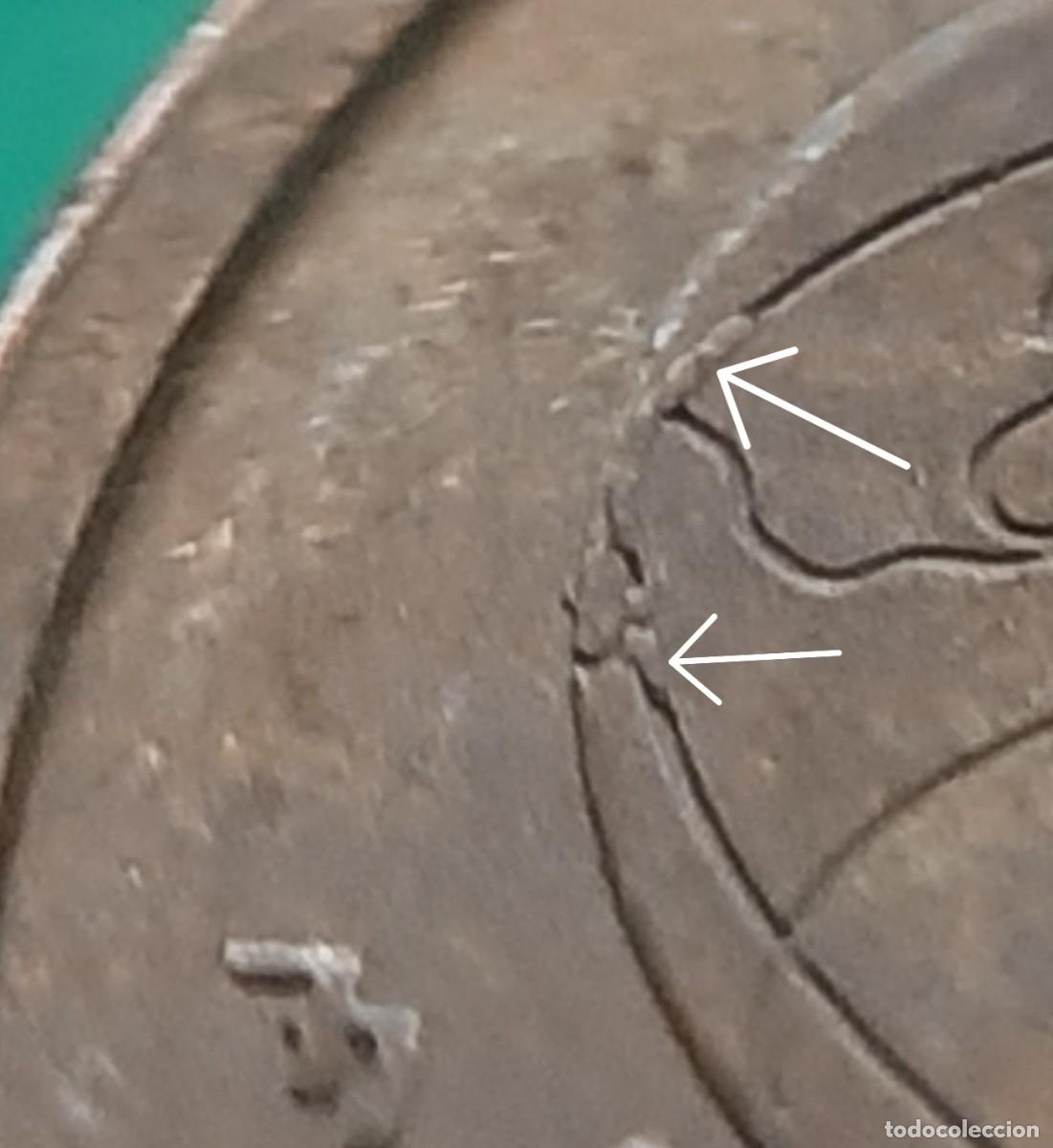 Monedas con errores: (ESPA&Ntilde;A)(2020)(ERROR) 2 C&Eacute;NTIMOS DE EURO CON EXCESO DE METAL - Foto 17