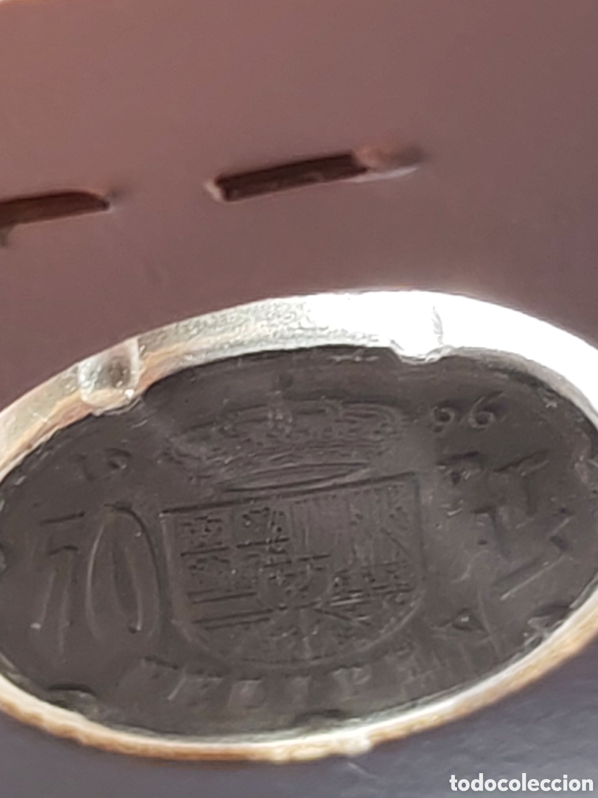 Monedas con errores: Espa&ntilde;a. 50 pesetas 1996. Variante Remarcada - Foto 5