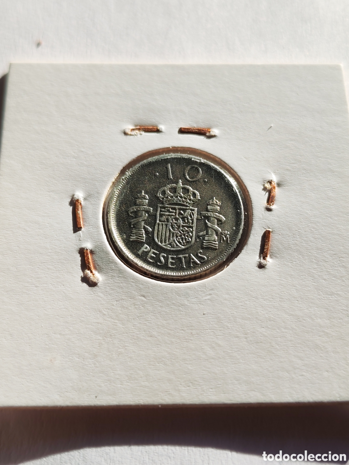 Monedas con errores: Espa&ntilde;a. 10 pesetas 1992. Variante cu&ntilde;o J - Foto 2