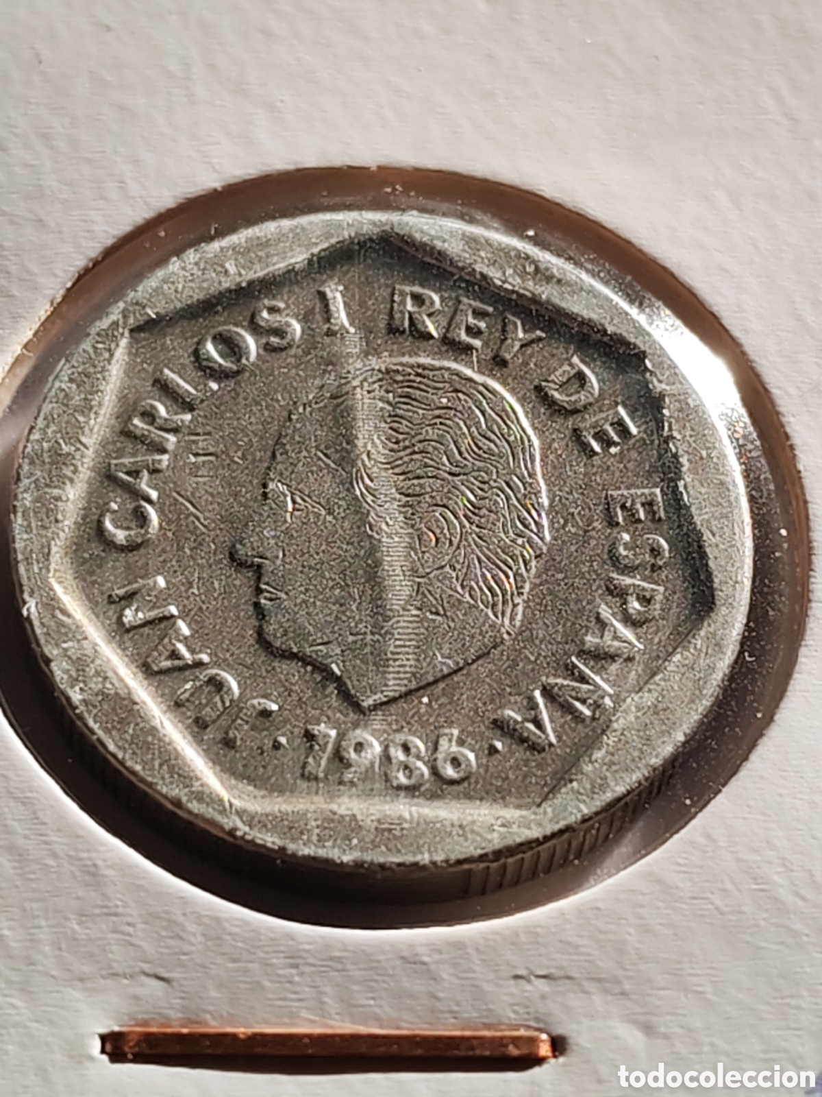 Monedas con errores: Espa&ntilde;a. 200 pesetas 1986. Variante Busto Mayor - Foto 3