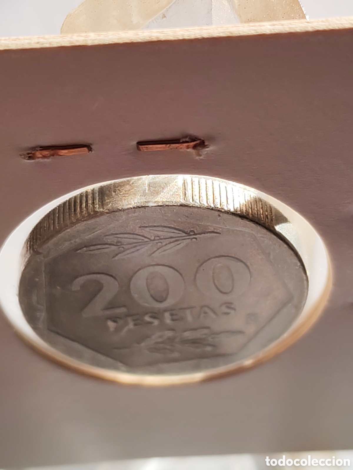 Monedas con errores: Espa&ntilde;a. 200 pesetas 1986. Variante Busto Mayor - Foto 5