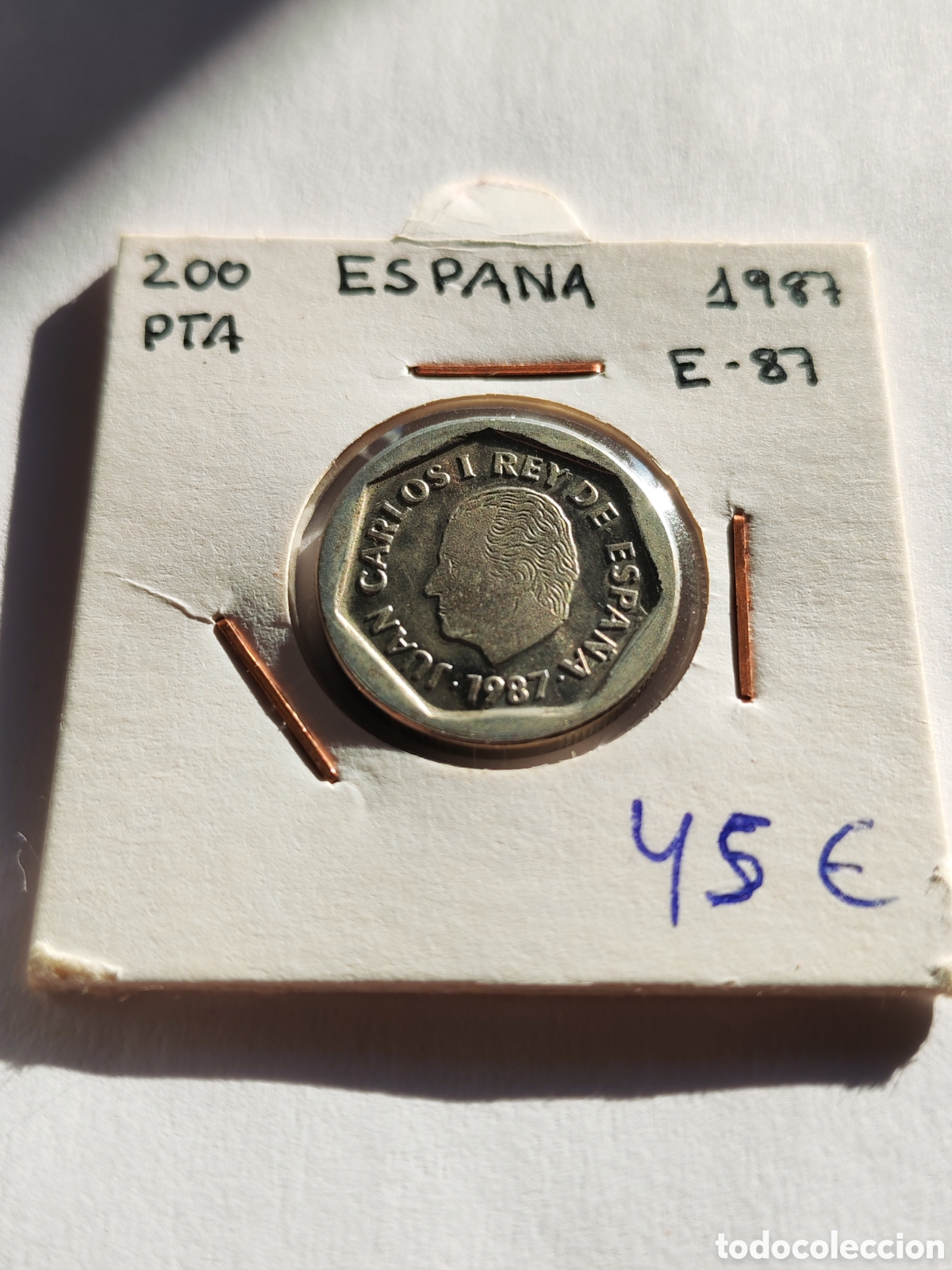 Monedas con errores: Espa&ntilde;a. 200 pesetas 1987. E-87 - Foto 1