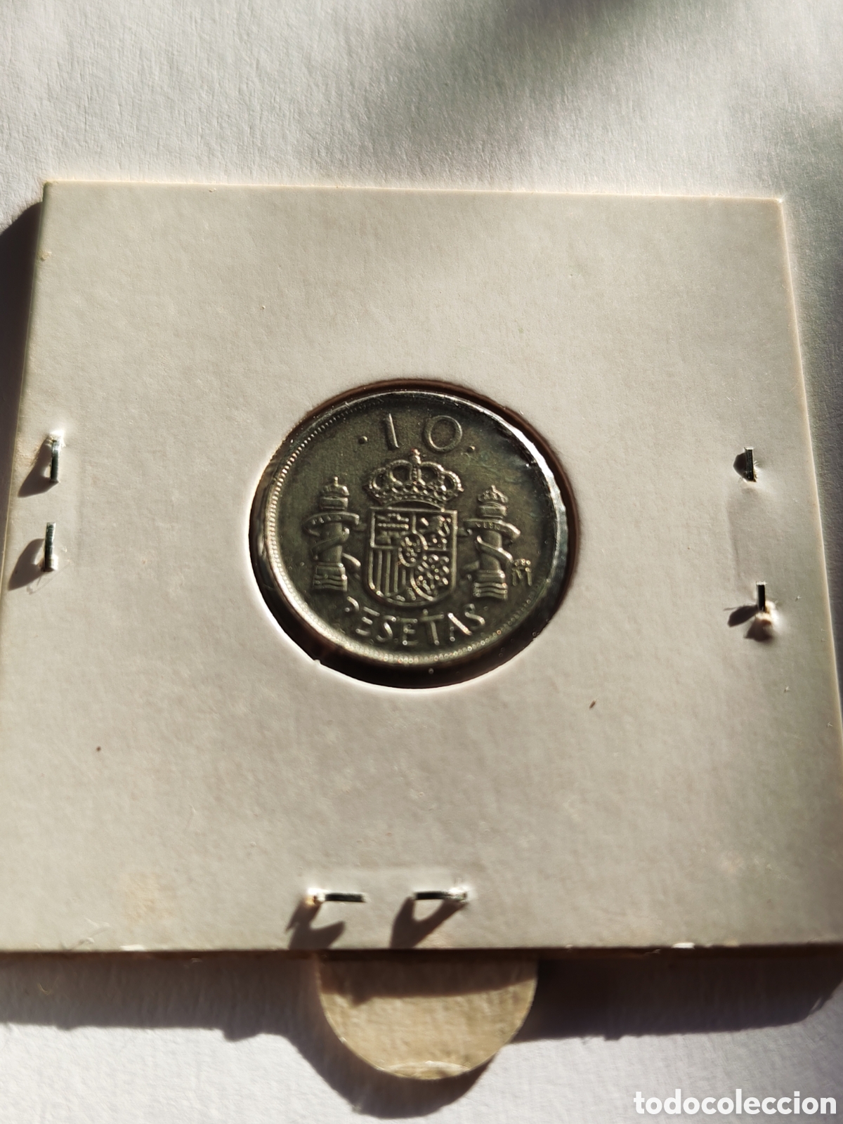 Monedas con errores: Espa&ntilde;a. 10 pesetas 1992. Variante cu&ntilde;o J ( 456 ) - Foto 2
