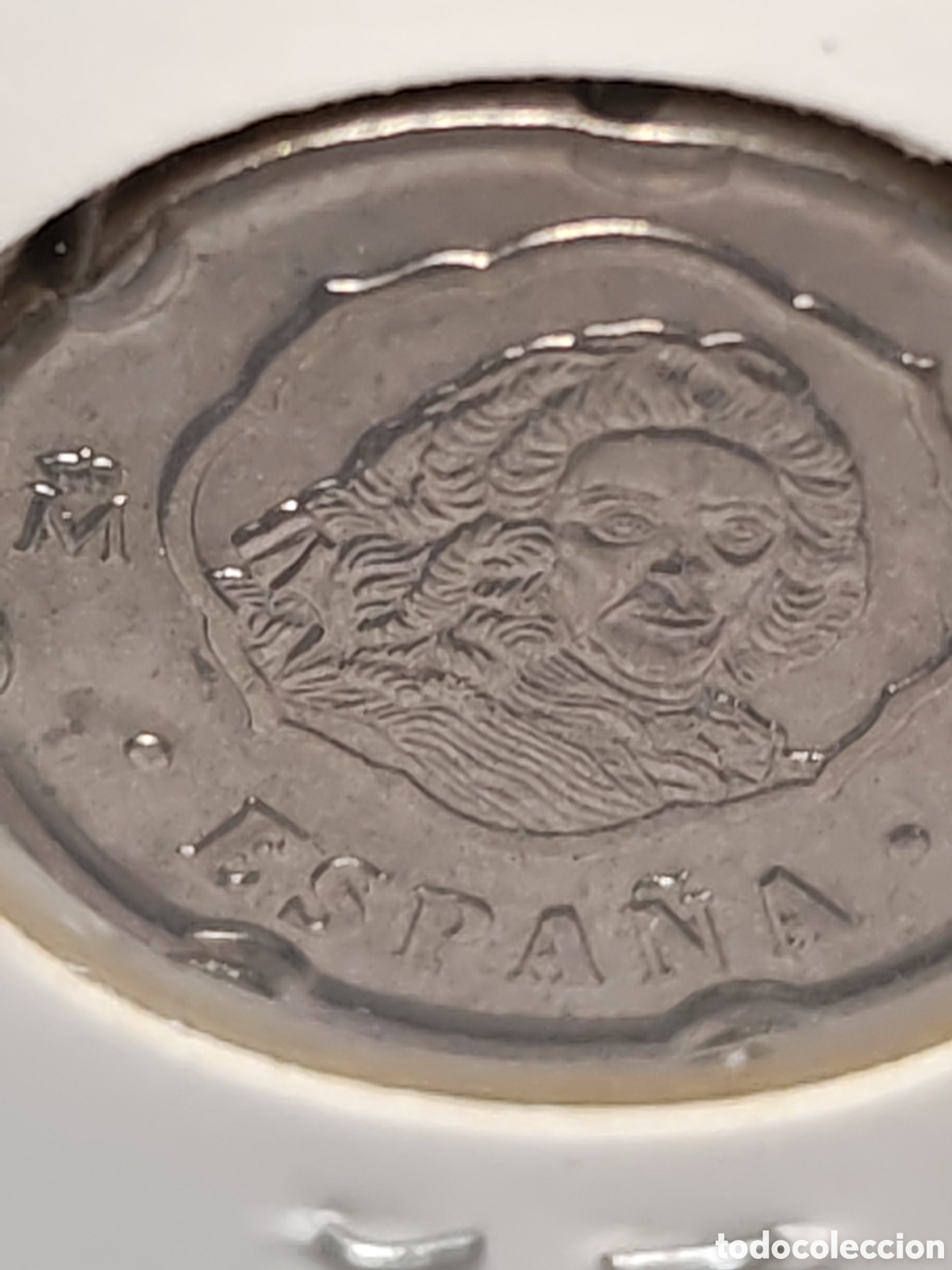 Monedas con errores: Espa&ntilde;a- 50 pesetas. 1996 . Error. Remarcada. Sin circular - Foto 5