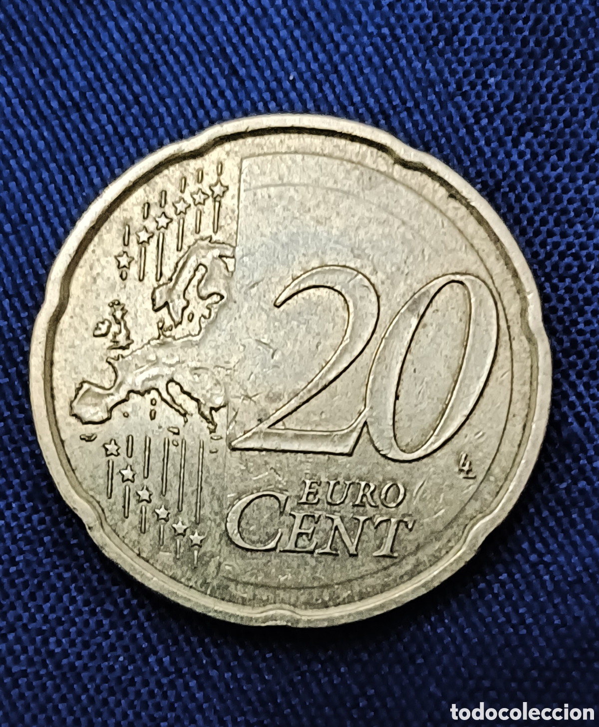 Monedas con errores: BK. 20 cts. 2016. Espa&ntilde;a. Pegotes en anverso. Ver - Foto 3
