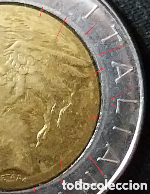 Monedas con errores: L.500 Liras 1985 IT ERRORES. - Foto 7