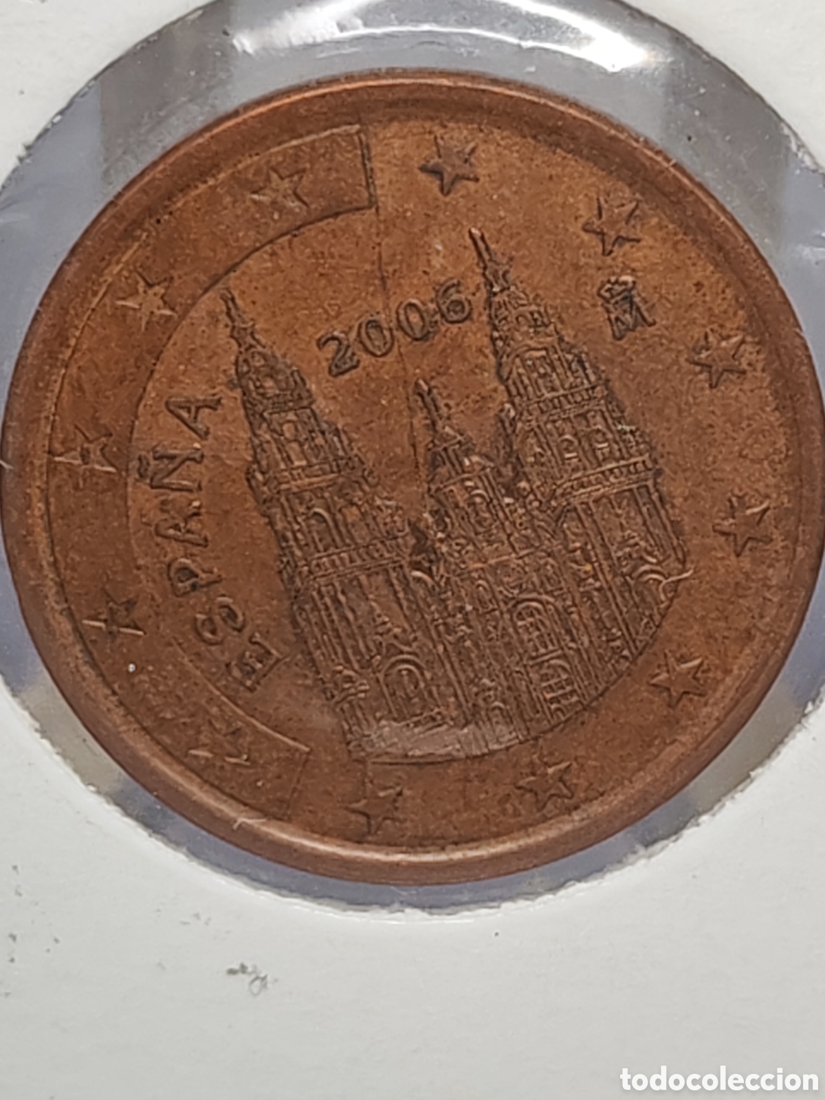 Monedas con errores: Espa&ntilde;a. 5 centimos. 2006. Error Troquel roto. - Foto 4