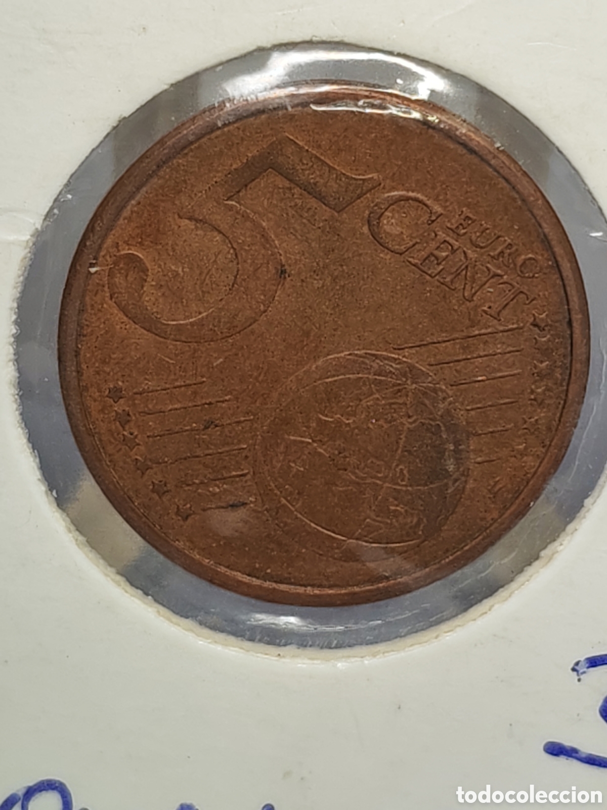 Monedas con errores: Espa&ntilde;a. 5 centimos. 2006. Error Troquel roto. - Foto 5