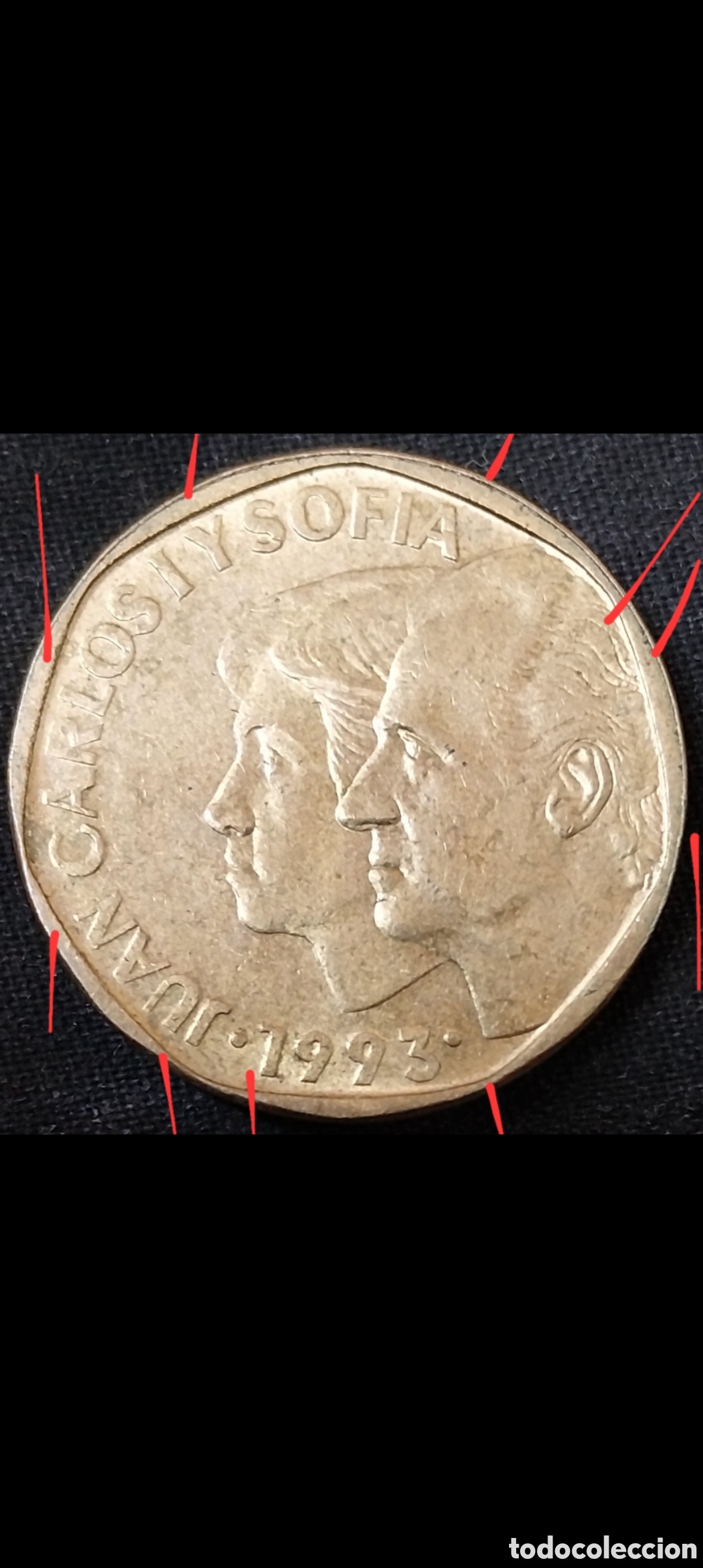 Monedas con errores: 500ptas Espa&ntilde;a 1993 Conm ERRORES - Foto 5