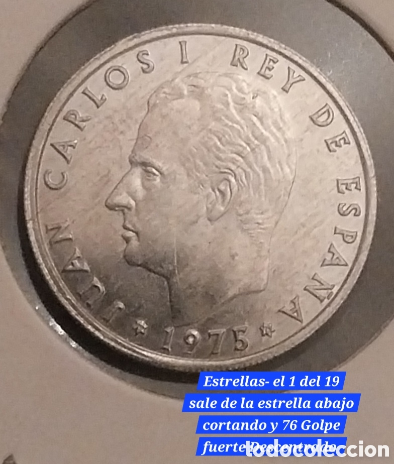Monedas con errores: 50cents Espa&ntilde;a Espiga 1975 R.Emeri ERROR - Foto 6