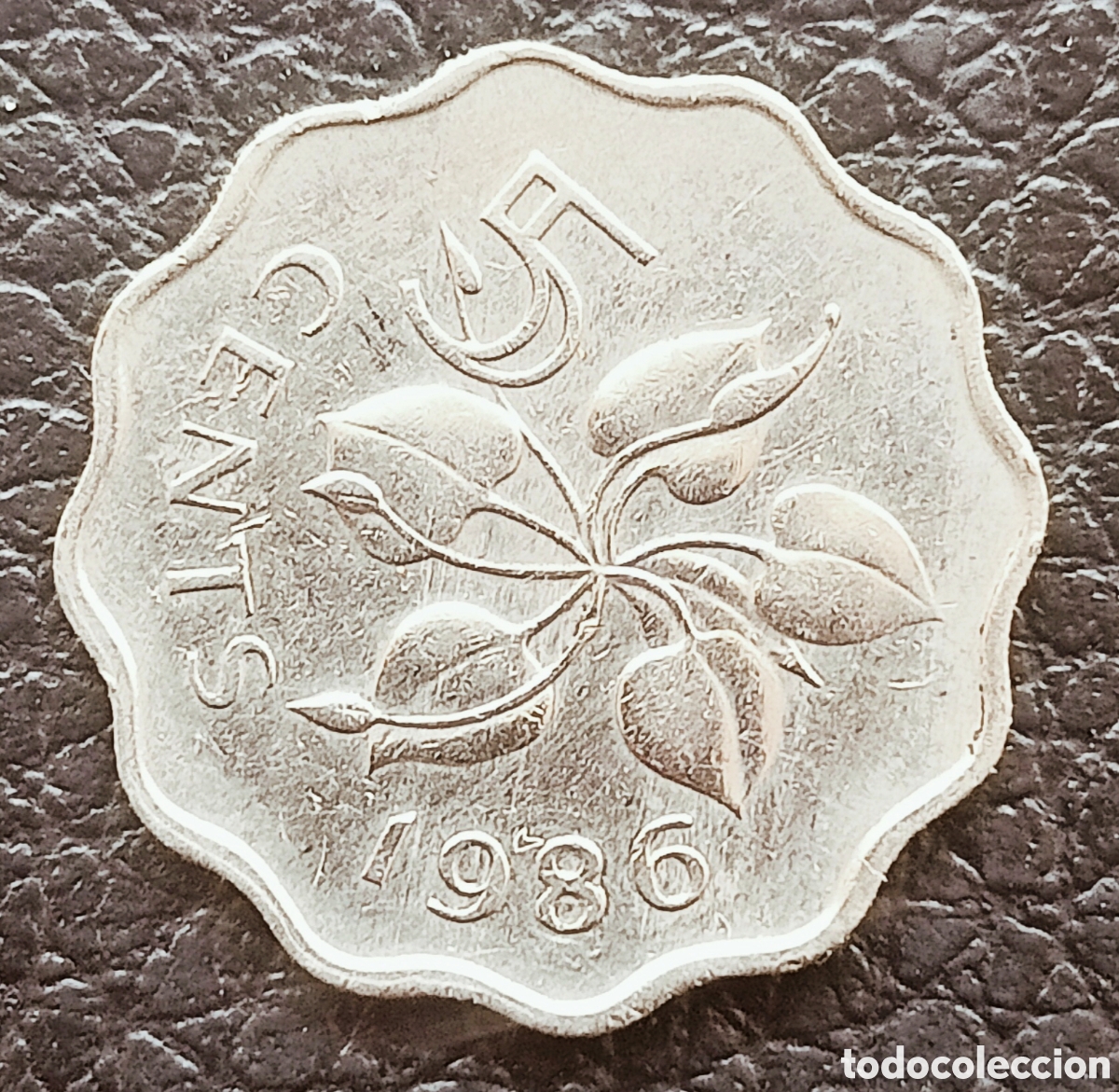 Monedas con errores: Moneda de swazilandia errores de impresi&oacute;n - Foto 2