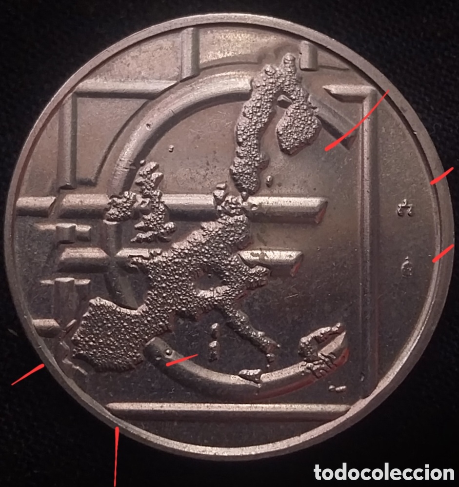 Monedas con errores: MEDALLA 2002 ERROR &rdquo;BESO D (DIE CLAS - Foto 10