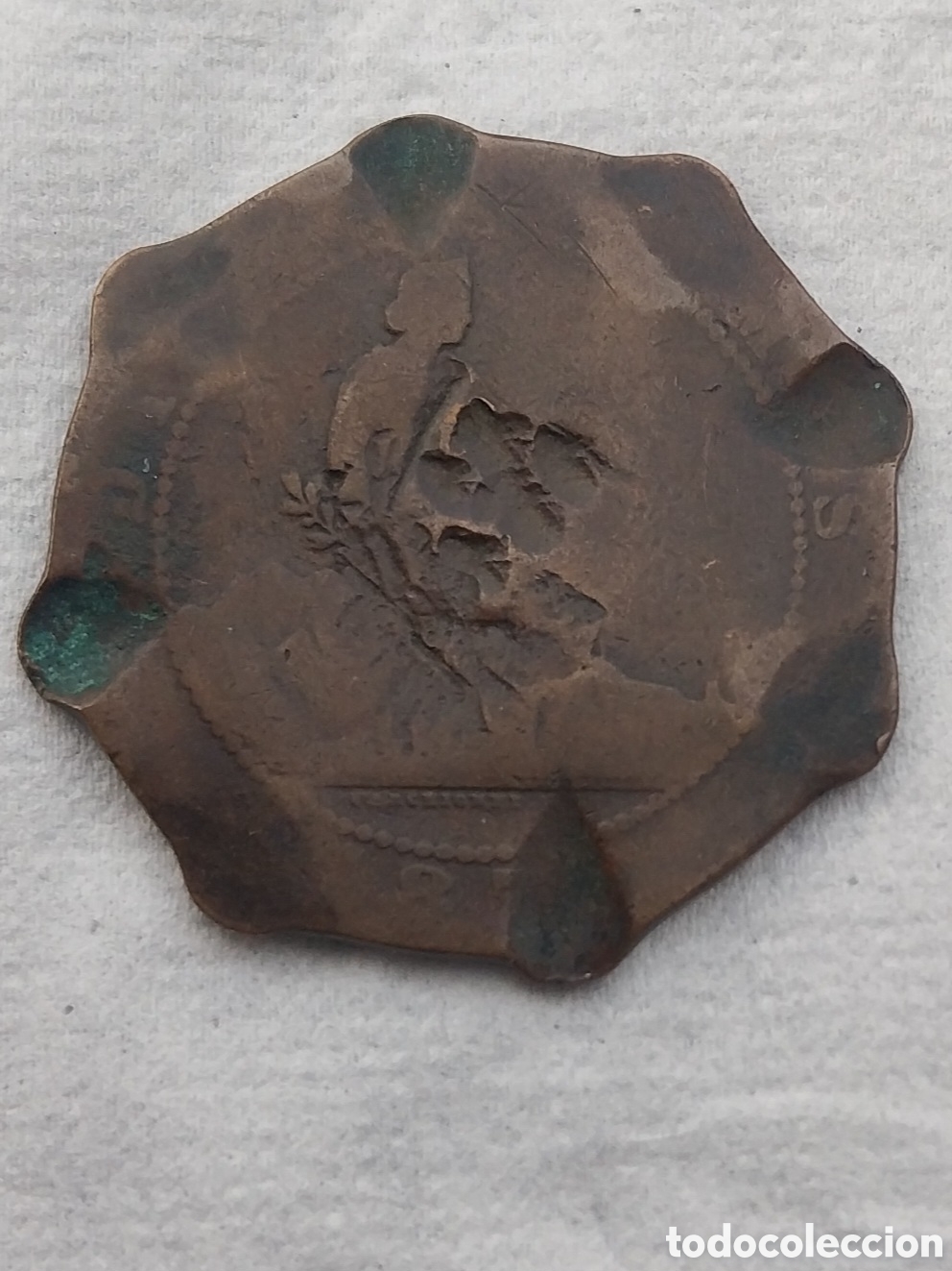 Monedas con errores: RAREZA MUSEO 1870: MATRONA MIRADA DERECHA - E