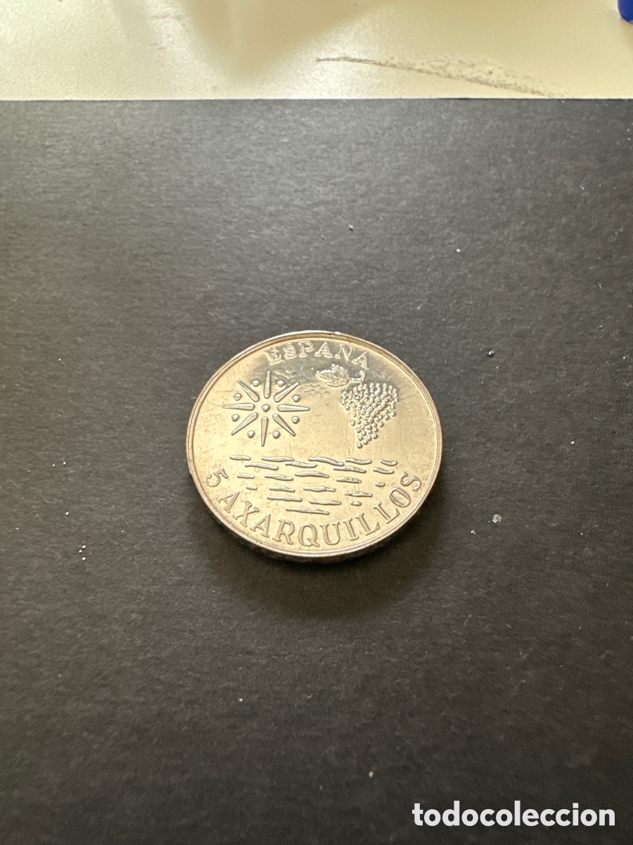 Monedas con errores: Monedas de la Axarquia serie completa de plata 925, sin circular - Foto 6