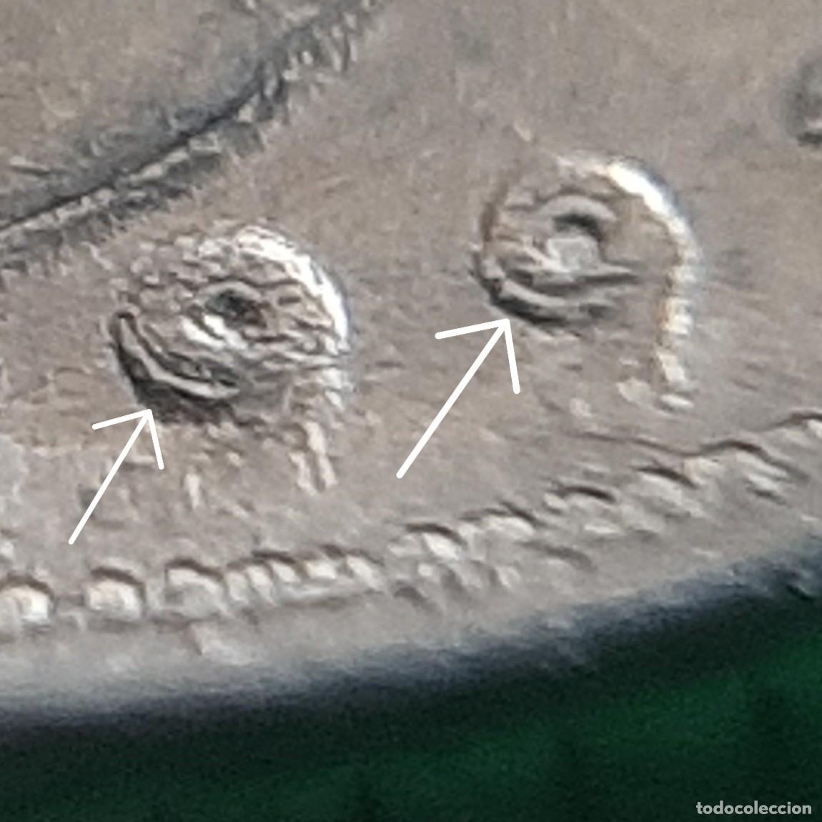 Monedas con errores: (ERROR-ESPA&Ntilde;A)(1992) 1 PESETA CON EXCESO DE METAL
