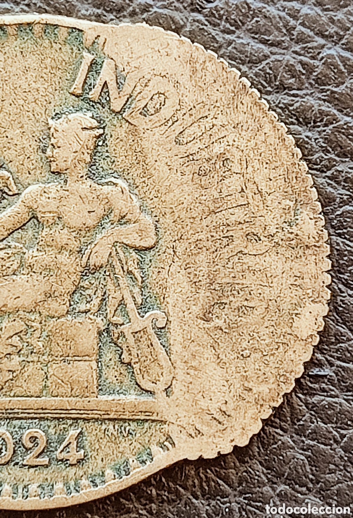 Monedas con errores: Moneda de Francia error de acu&ntilde;aci&oacute;n - Foto 4