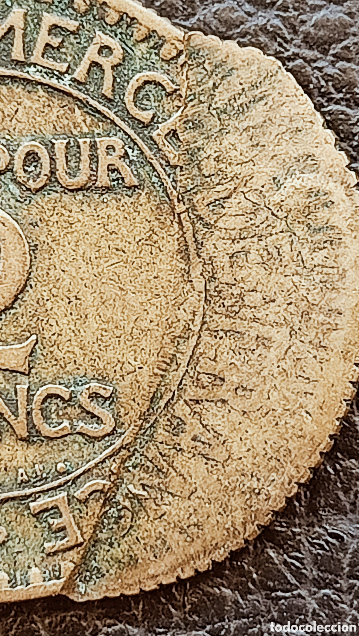Monedas con errores: Moneda de Francia error de acu&ntilde;aci&oacute;n - Foto 7