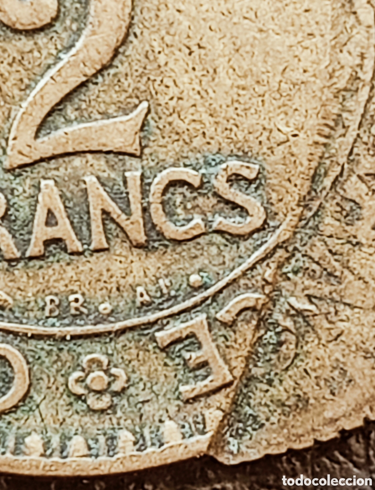Monedas con errores: Moneda de Francia error de acu&ntilde;aci&oacute;n - Foto 10