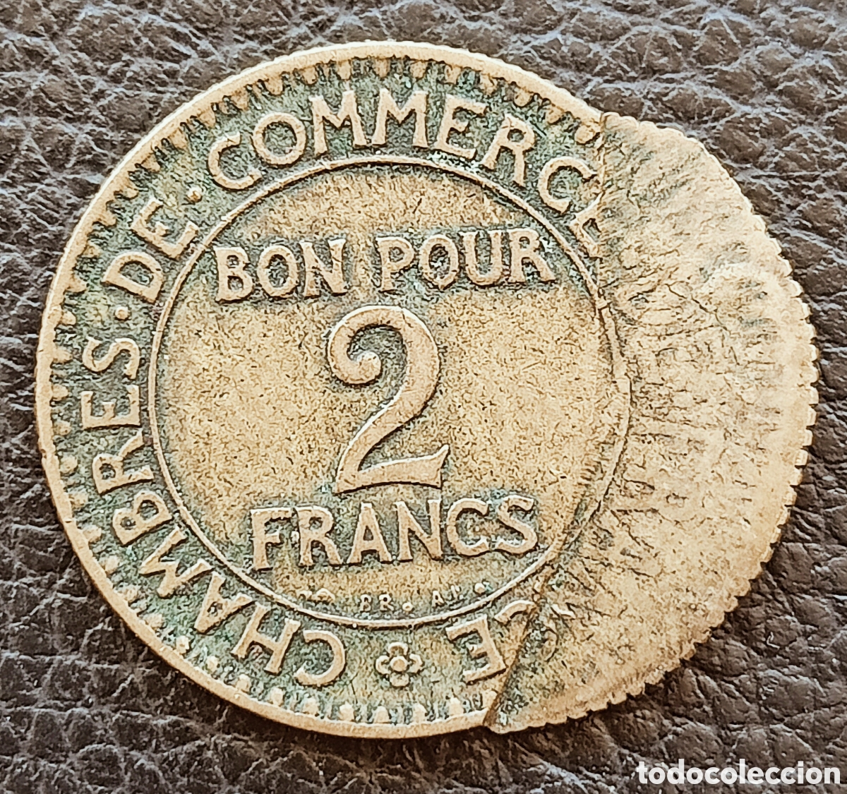 Monedas con errores: Moneda de Francia error de acu&ntilde;aci&oacute;n - Foto 11