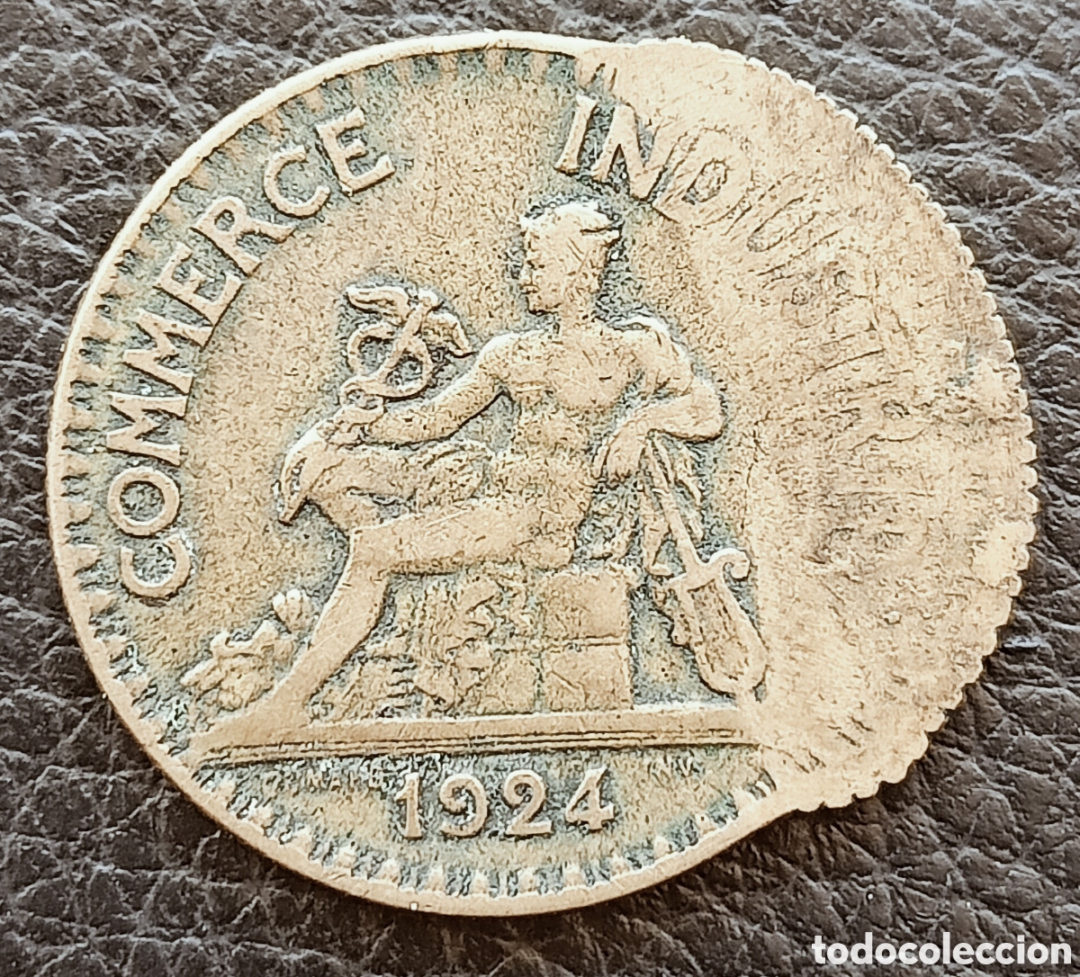 Monedas con errores: Moneda de Francia error de acu&ntilde;aci&oacute;n - Foto 1