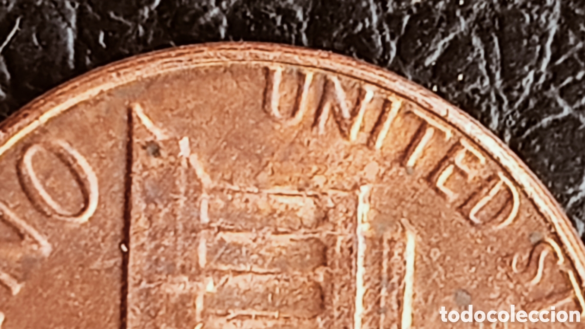 Monedas con errores: Moneda de usa 1cent 1983*D doble acu&ntilde;aci&oacute;n - Foto 5