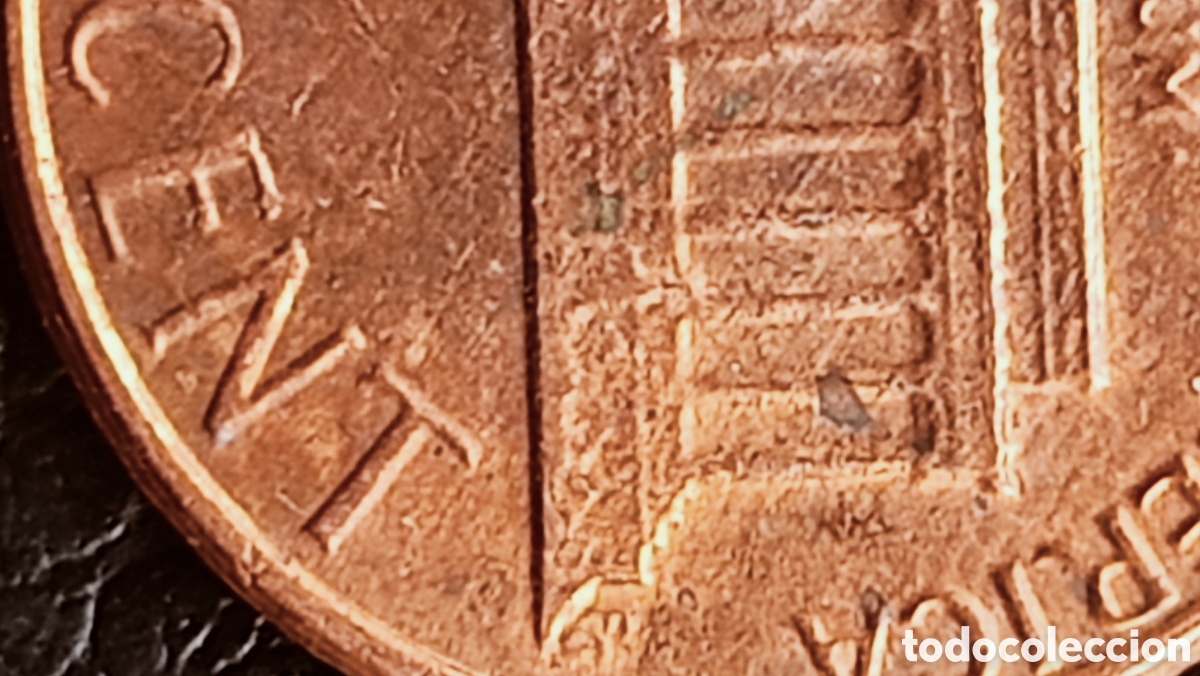 Monedas con errores: Moneda de usa 1cent 1983*D doble acu&ntilde;aci&oacute;n - Foto 11