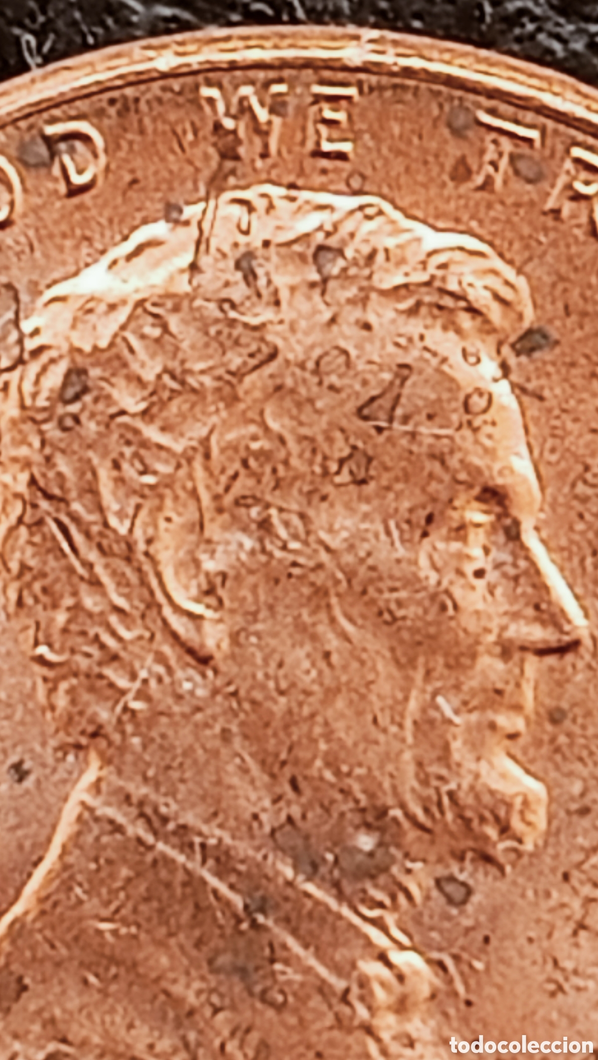 Monedas con errores: Moneda de usa 1cent 1983*D doble acu&ntilde;aci&oacute;n - Foto 23