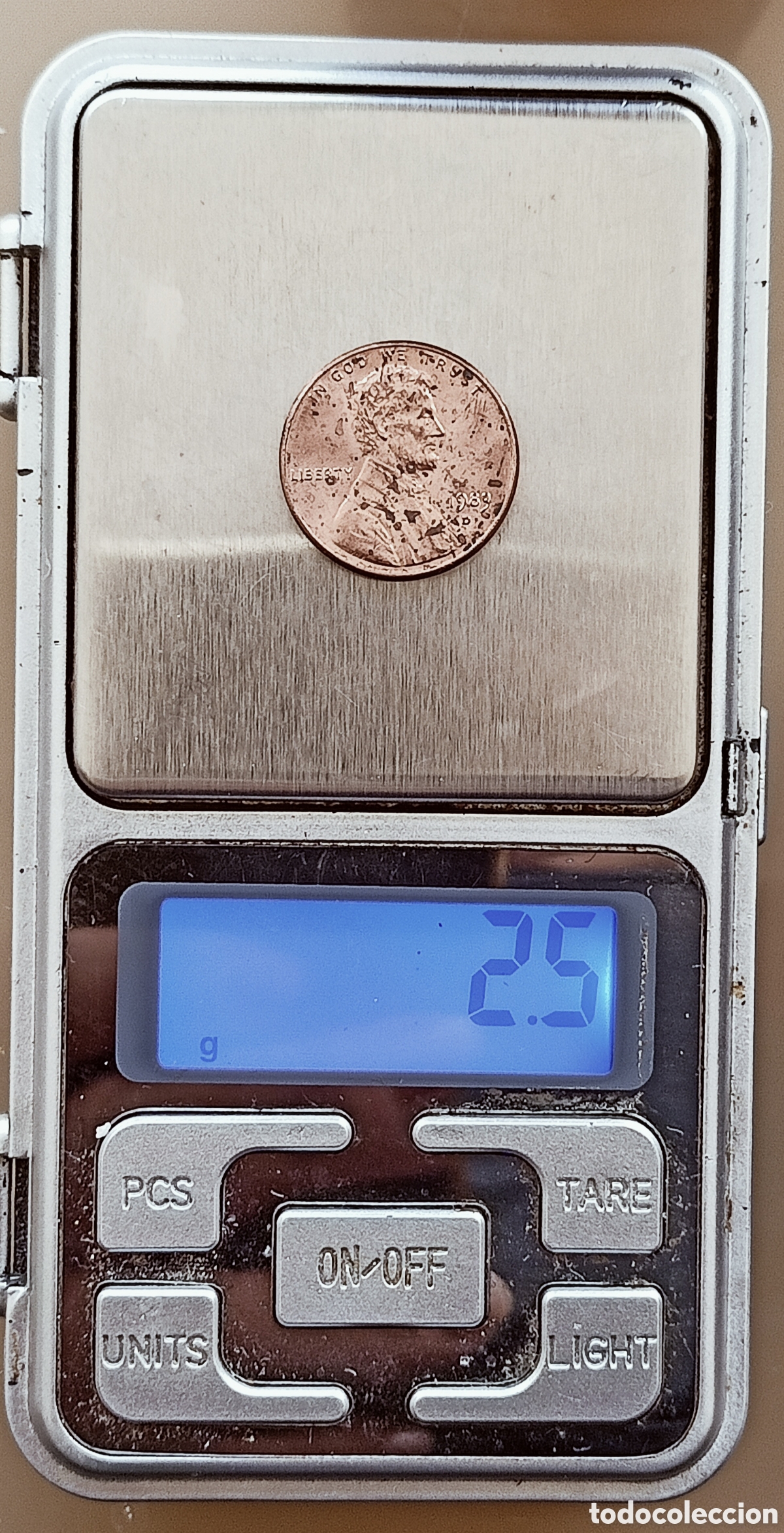 Monedas con errores: Moneda de usa 1cent 1983*D doble acu&ntilde;aci&oacute;n - Foto 30
