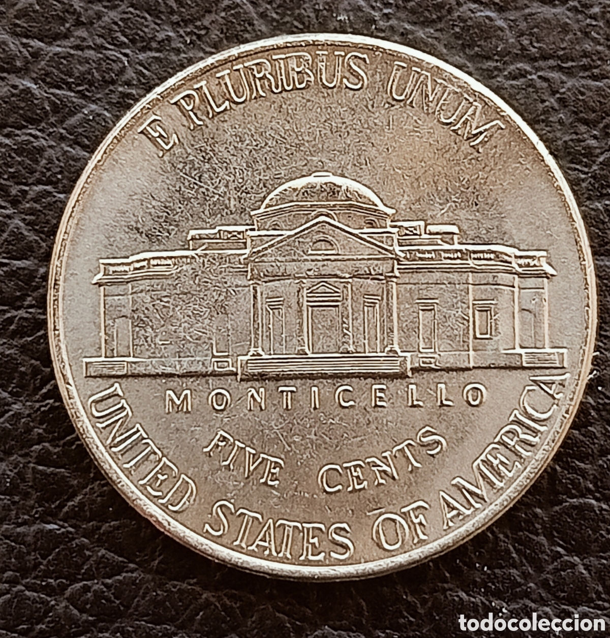 Monedas con errores: Moneda de 5 centavos error (FS) - Foto 2