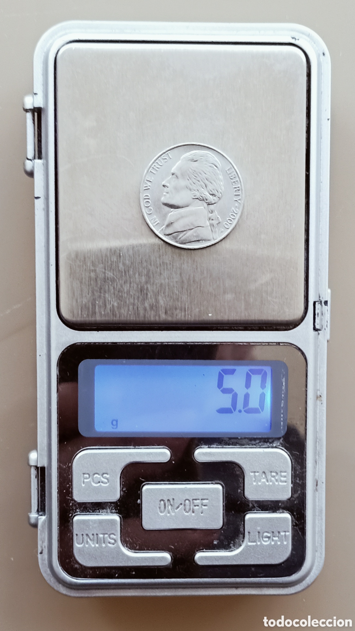 Monedas con errores: Moneda de 5 centavos error (FS) - Foto 8