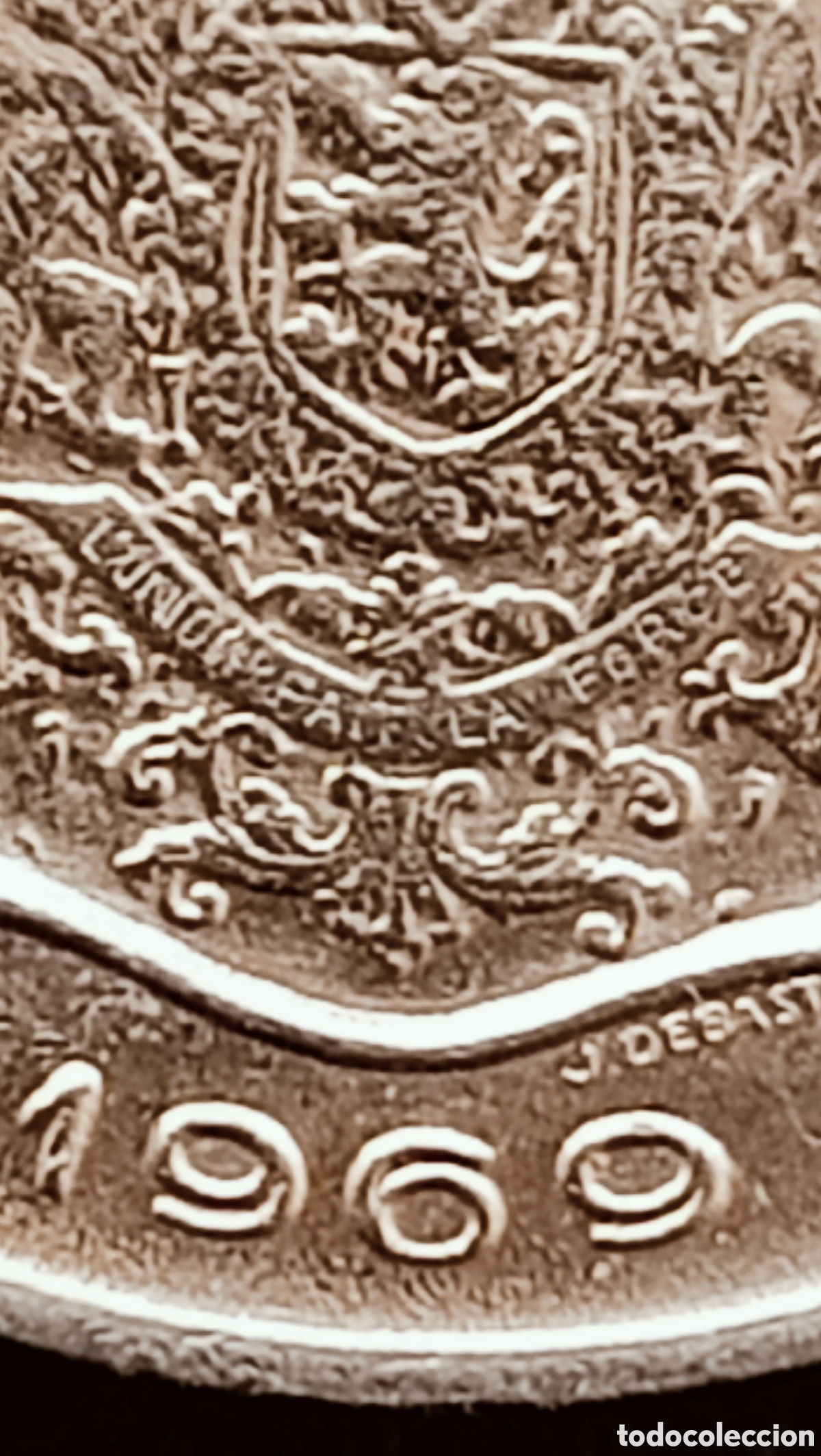 Monedas con errores: Moneda Rara 10F B&eacute;lgica 1969 error - Foto 15