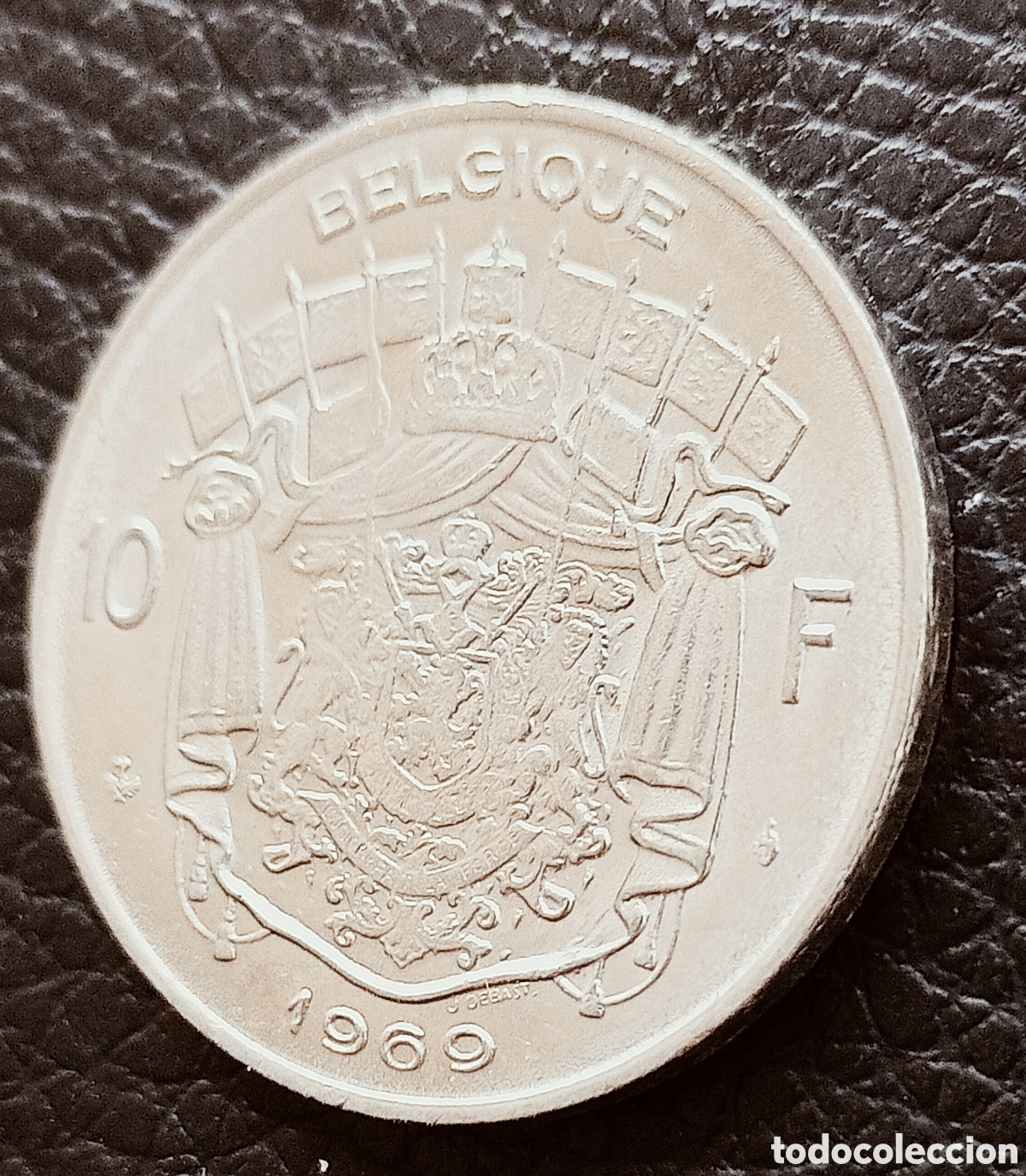 Monedas con errores: Moneda Rara 10F B&eacute;lgica 1969 error - Foto 16