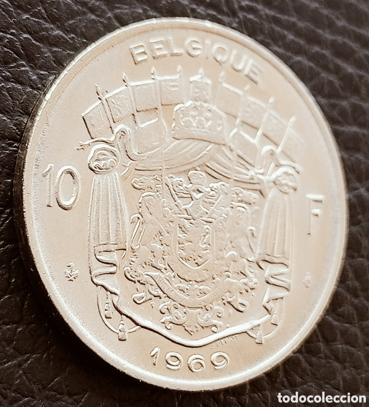 Monedas con errores: Moneda Rara 10F B&eacute;lgica 1969 error - Foto 18