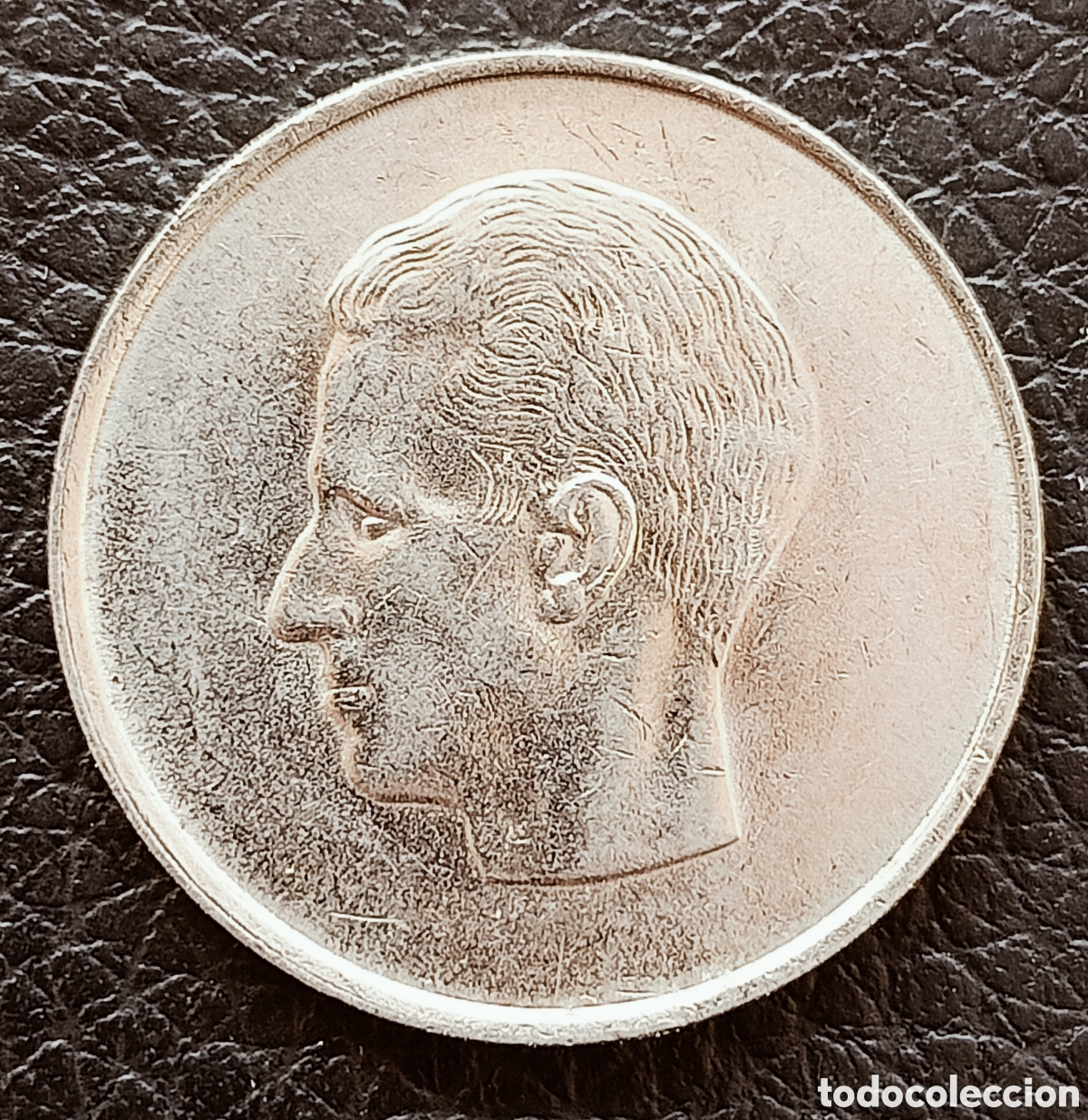 Monedas con errores: Moneda Rara 10F B&eacute;lgica 1969 error - Foto 1
