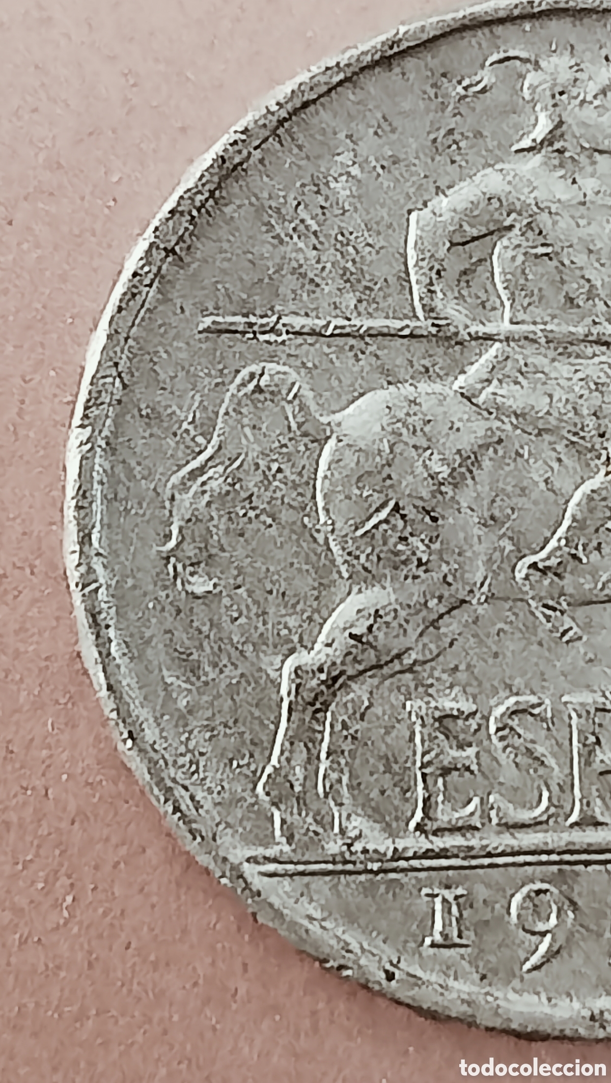 Monedas con errores: Moneda de 5 ct 1953(SC) ERROR - Foto 4