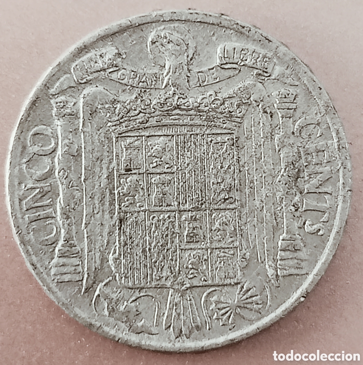 Monedas con errores: Moneda de 5 ct 1953(SC) ERROR - Foto 8