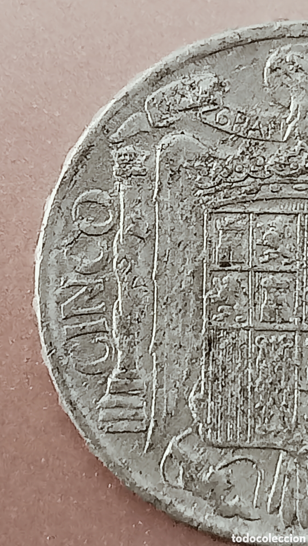 Monedas con errores: Moneda de 5 ct 1953(SC) ERROR - Foto 10