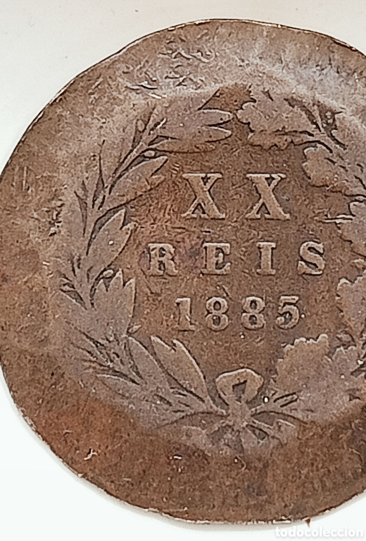 Monedas con errores: Moneda 20 Reis 1885 (errores) - Foto 7