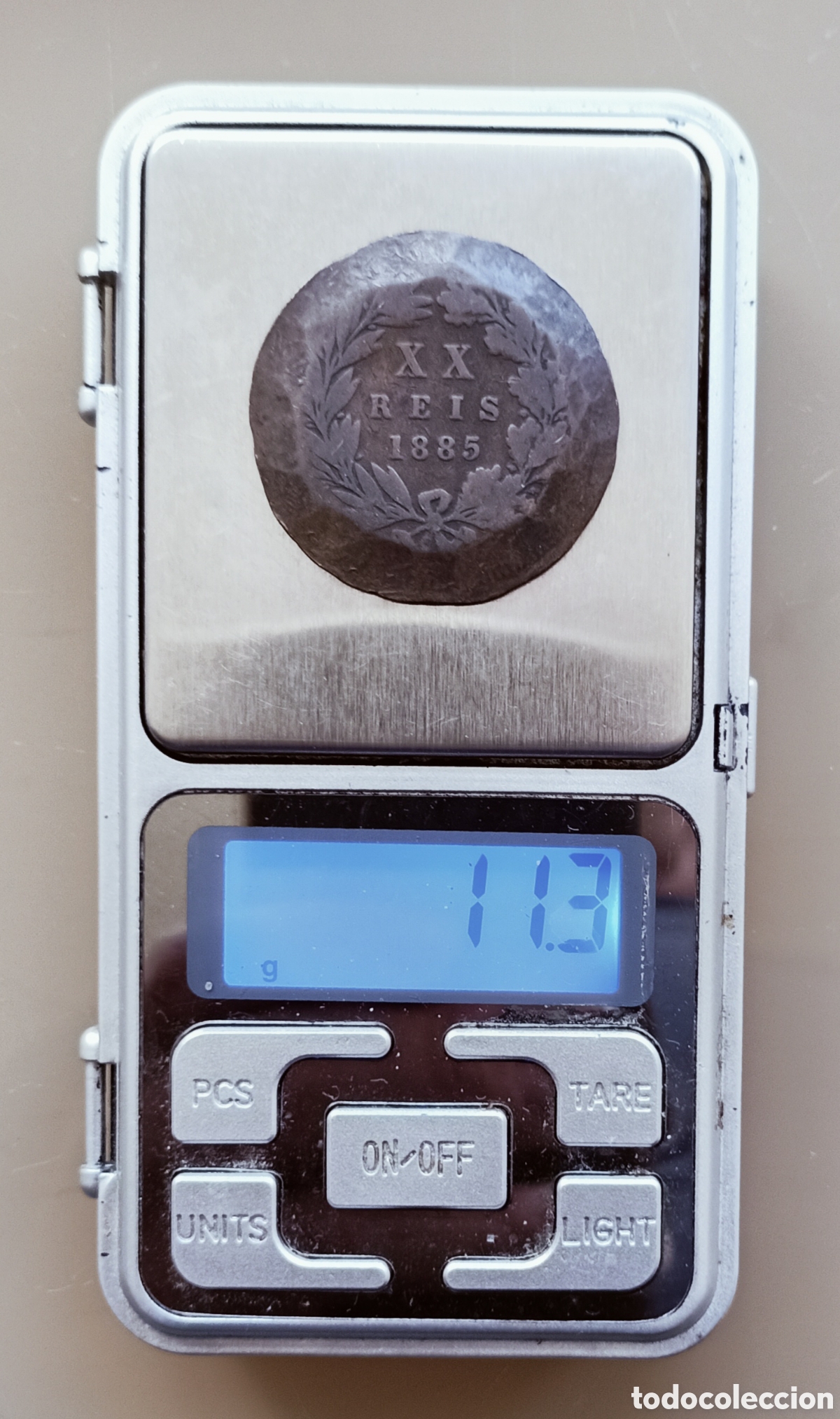 Monedas con errores: Moneda 20 Reis 1885 (errores) - Foto 9